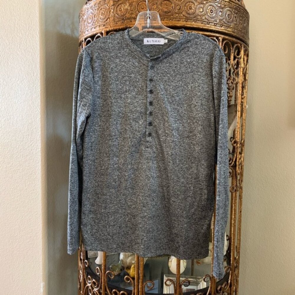 Kuyigo Men’s Casual Fitted Shirt